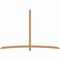 Ekena Millwork Bellingham Timber Gable Bracket, Western Red Cedar, 108"W x 72"H x 3 1/2"D x 3 1/2"F, 16/12 Pitch GBW108X72X0404BEL00SWR - alternate 1
